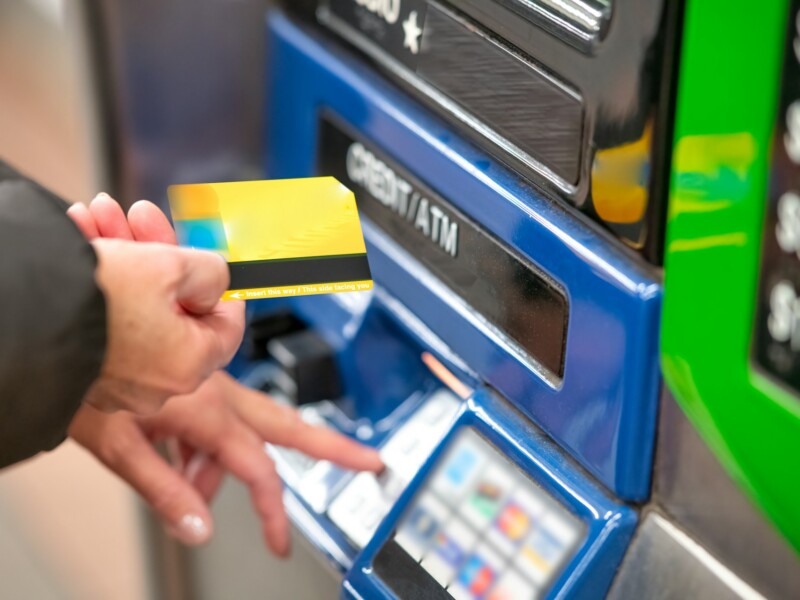 i lost my debit capmird how can i get cash