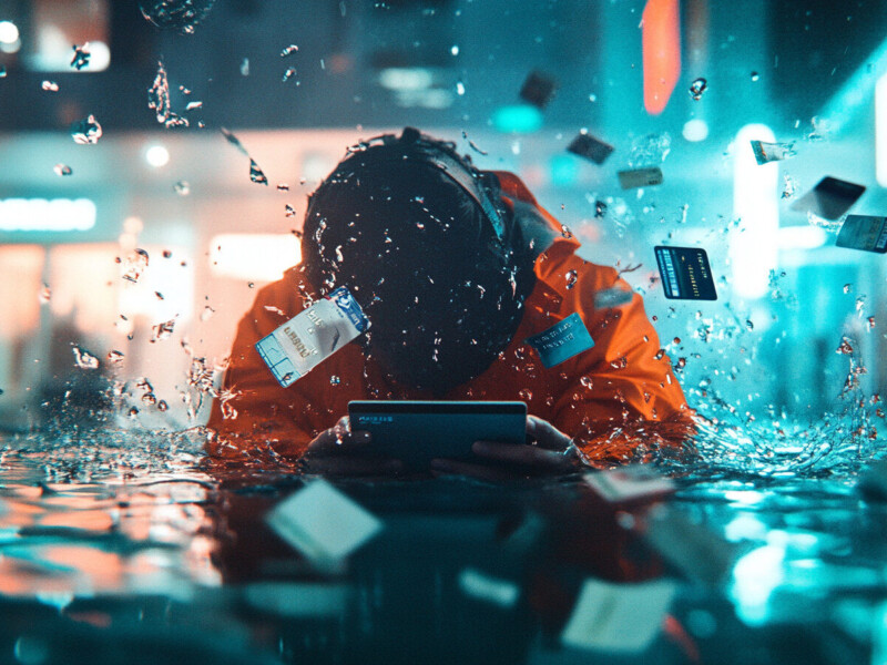 how much is too much credit card debt