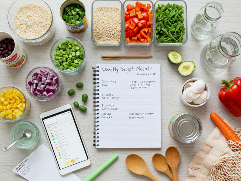 10 Easy Budget Meal Planning Ideas for Beginners - Verified by FangWallet